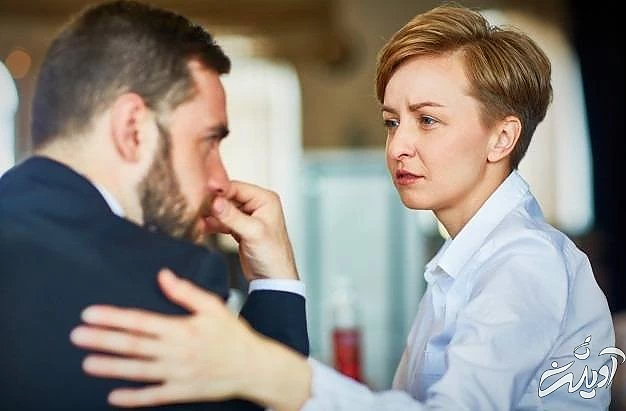 ناراحتی مرد اردیبهشتی